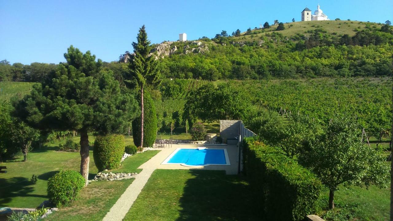 Ferienwohnung Pod Svatym Kopeckem Mikulov Exterior foto